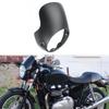 Motorcycle 8" Headlight Protector Fairing Windshield Kit screen Racer for 1200 883 FLHT Bobber