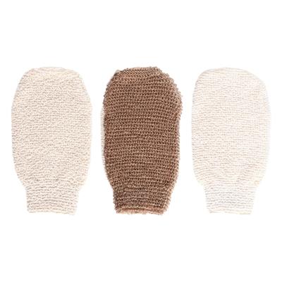 Friendly Fibres Shower Gloves Creates Rich Lather Saves Body Wash Scrubber with Hanging Hook Design