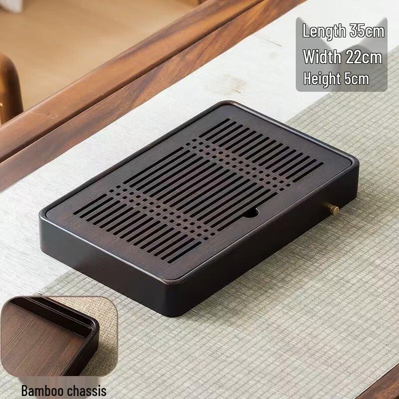 Jialang Fuhe Rectangular Bamboo Tea Tray