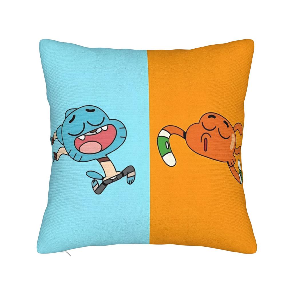 The Amazing World Of Gumballs  Pillowcases Stuff Soft Cushion Cover Gift  Pillow Case Cover Home Multiple Sizes