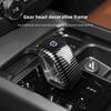 Carbon Fiber Car Gear Head Knob Shift Cover Trim Decoration For Volvo XC90 V90 V60 XC60 V40 EC40 EX40 S80 S60 S90 C40 XC40 V70 X