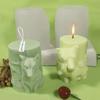 DIY Animal Serie Candle Silicone Mold Elk Bear Wolf Horse Aromatic Candle Making Resin Soap Popsicle Mold Gift Home Decor