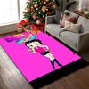Betty Boop Rug Ideal for Reading Room, Multi-purpose Office Chair Sofa Carpet, Anti-slip Printed Home Area Rug