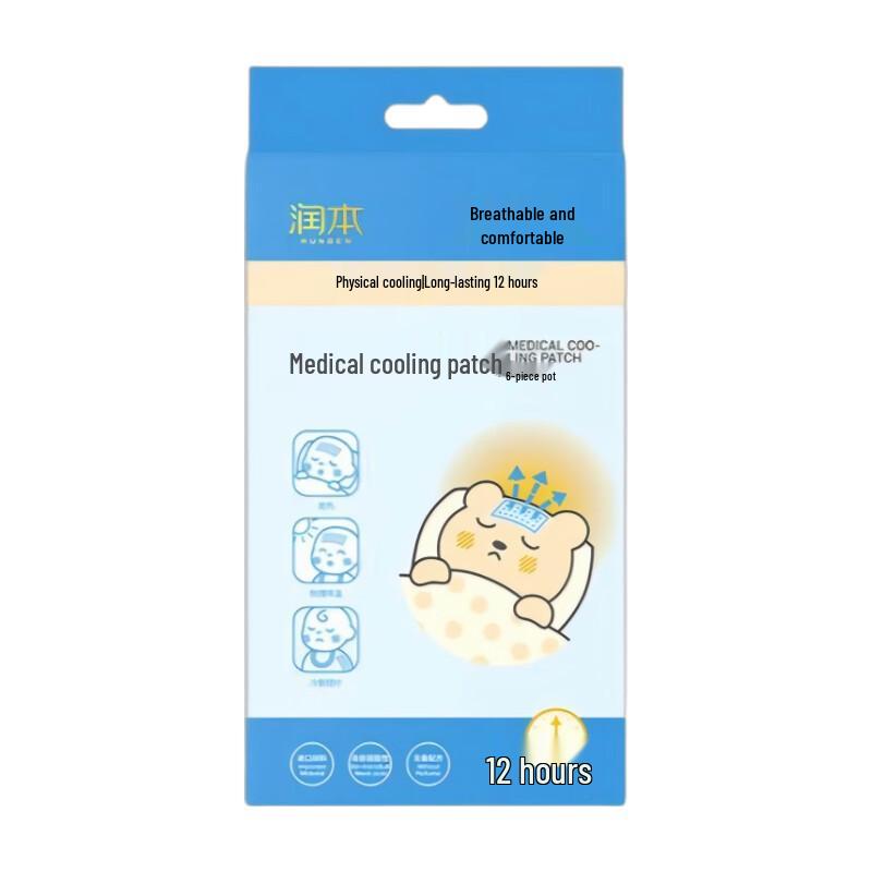 Runben Medical Fever Reducing Patch - 6 Count