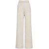VEROMODA 2025 Autumn Merino Wool Blend Contrast Double Waistband Knit Pants