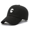 Outdoor leisure travel cap men's and women's baseball cap versatile patch letter cap sunshade age-reducing couple hat