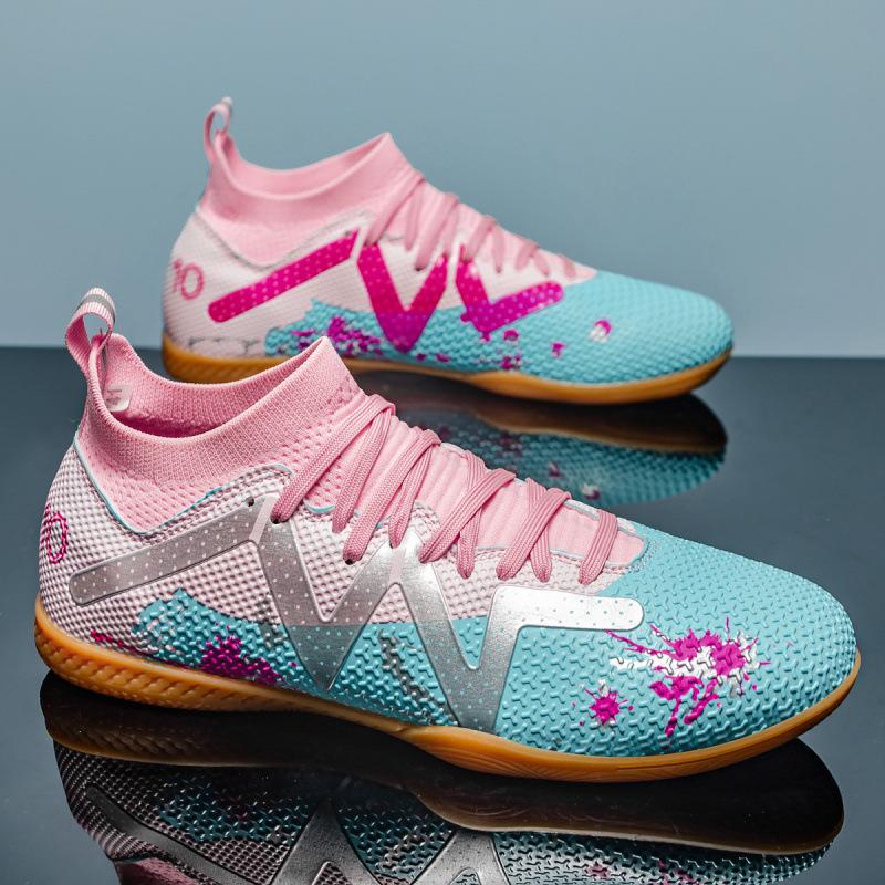 Football Shoes Male and Female Students Youth Futsal Indoor Lawn Training Sneakers