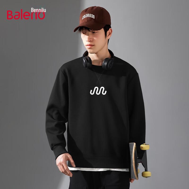 

Baleno Men s JPB Graphic Loose Fit Crewneck Sweatshirt XL