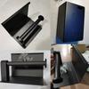 Stainless Steel Toilet Paper Holder Shelf with Tray Bathroom Accessories Kitchen Wall Hanging Punch-Free