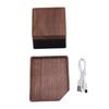 Bilancia da Cucina Digitale in Legno di Noce Bilancia per Tè con Capacità 1kg Precisione 0,1g Pulsanti Sensibili Display Chiaro Portatile