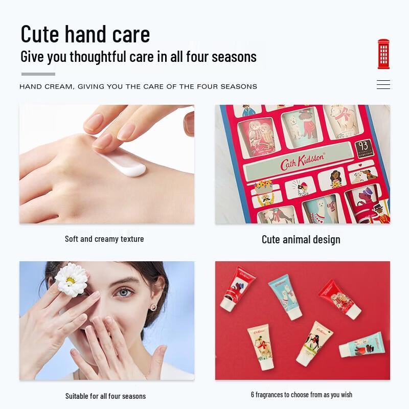 Cath Kidston London Bus Hand Cream Gift Set