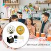 Scatola Tira Soldi per Contanti Compleanno Palloncino Tira Contanti Scatola Set Buon Compleanno Decorazioni Tira Fuori Soldi per Fidanzata Donne Moglie