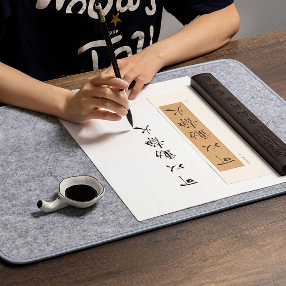 Writing Calligraphy Felt Pad Table Mat Chinese Calligraphy Mat Calligraphy Class