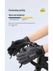 Men's Windproof Waterproof Thermal Cycling Gloves – Touchscreen, Non-Slip, Long Style, Thickened for Autumn and Winter.