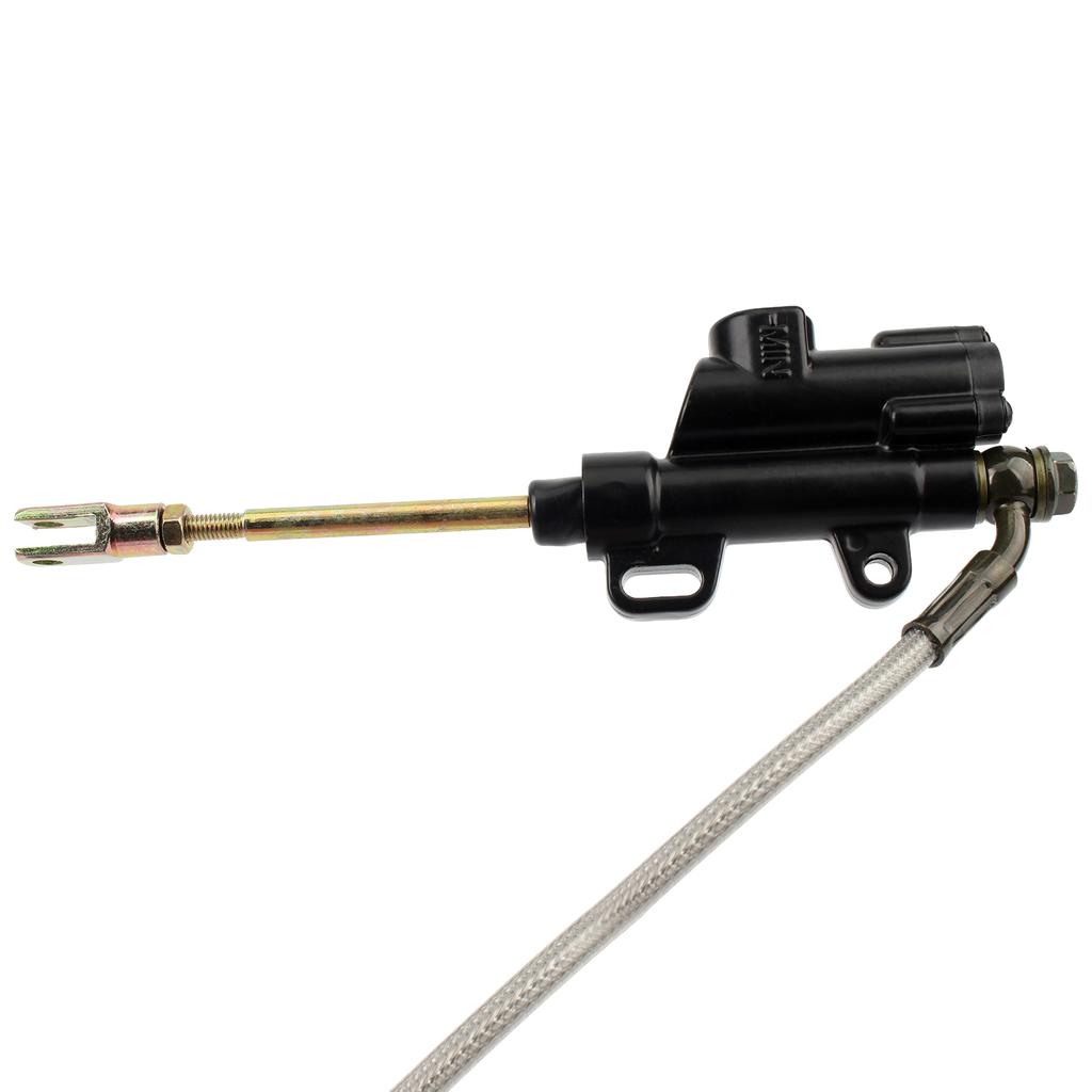 Pinça de Freio a Disco Traseiro Hidráulica para Motocicleta de 15MM com Cilindro Mestre Serve para Motos de Terra 125cc -160cc Acessórios de Motocross Refit