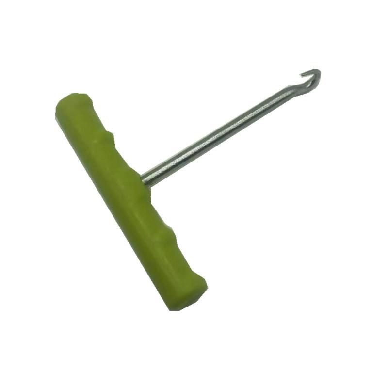 High-Quality Green Badminton & Tennis Racket Stringing Hook Tool