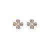 Elegant French Pearl Flower Stud Earrings - High-End, Exquisite Design with Unique, Chic Temperament.