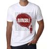 Men's Graphic T-Shirt Thoughts Invincible Eco-Friendly Limited Edition