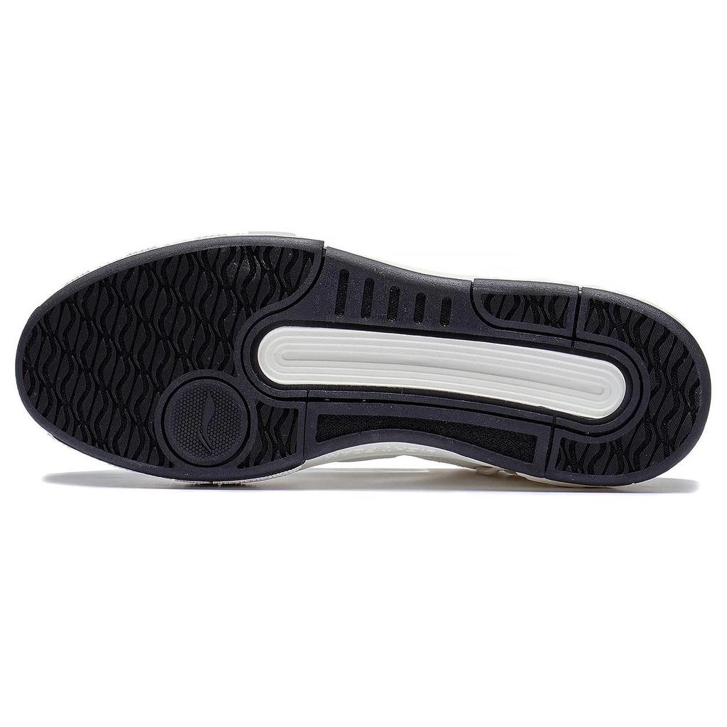 Li Ning Morning Glow Morning Glow Thermal Height Increasing Low top Skateboard Shoes Men's White Gray AGCS353-2