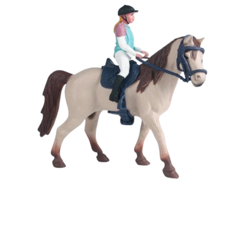 Simulation Animal Horse Model Equestrian Rider Farm Animal Model  Living Room Style C