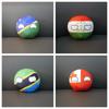 8/20cm Vietnam Polandball Plüschpuppe Tonga Tansania Tadschikistan Salomonen Countryball Anhänger Spielzeug Geschenk