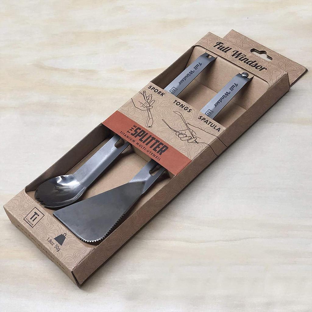 Full Windsor DER SPLITTER Titan Besteck Spork Spatel Zange Multi-Kochen + = [ ]