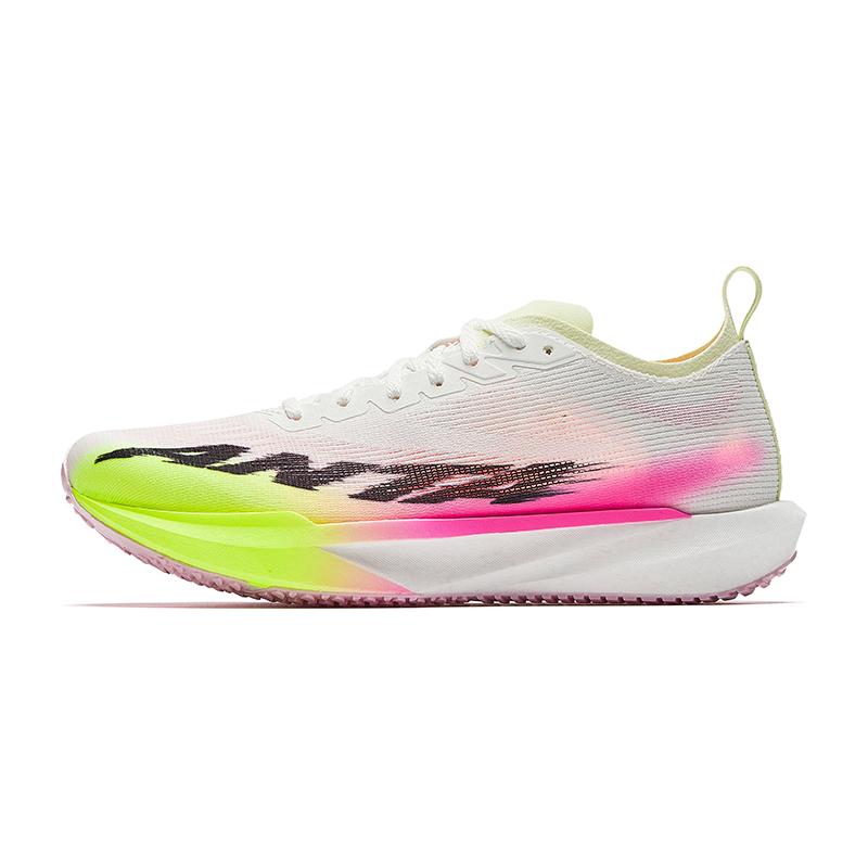 Anta Speed Pioneer Training Shock Absorption Rebound Non-Slip Low-Top Running Shoes Women sneaker White Yellow Pink 922625593-3 35.5