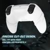 PlayVital Runes Edition Silicone cover for comes with thumb grip touchpad sticker and cross key compatible with ps5 genuine charging stand with cover