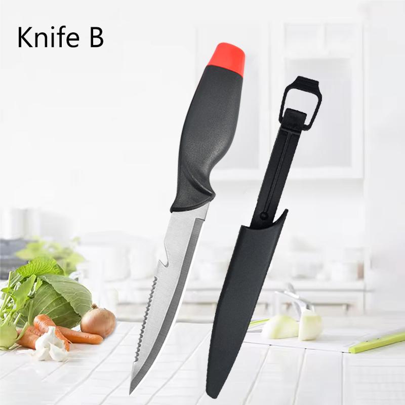 

VLEO Нож для обвалки Сверх-острый Нож для филетирования рыбы Нержавеющая сталь Многоцелевой Тесак для мяса Нож для нарезки рыбы для суши Овощечистка