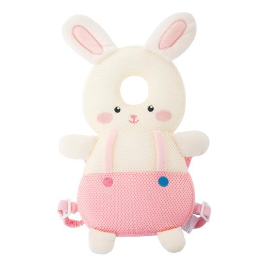 

Baby Head Protector Backpack, Soft Stuffed Pad Prevents Babies Backward Fall, Cute Plush Animal Cushion Backpack for Toddlers Head Safety Protection Size#M