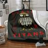 1pc Clash of Titans Blanket | Polyester Fiber, All-Season Comfort for Sofa, Bed, Office, Car, Camping, Ideal Home Decor & Gift, Office Comfort yy25102