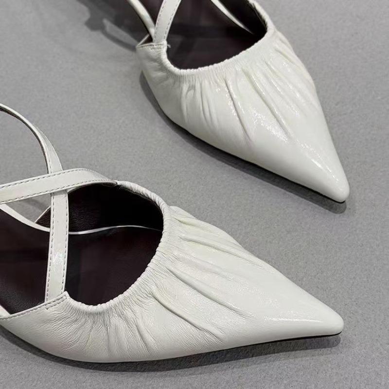 Fashion 2025 Hot Sale Slingbacks Women's High Heels Classics Pointed Toe Thin Heels Buckle Strap Pumps for Fashion Daily Office & Dress