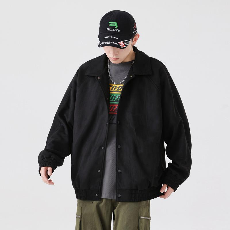 Весенне-осенняя куртка с лацканами — фото 7