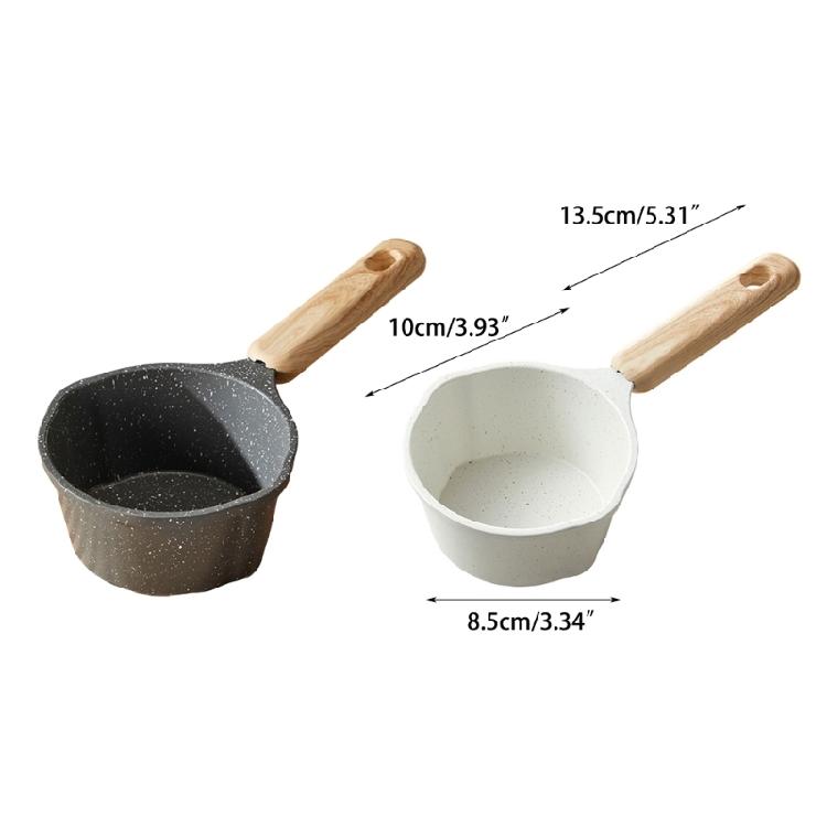 Milk Pots Frying Pans Nonstick Mini Saucepan Butter Warmer Pots Small Cookware