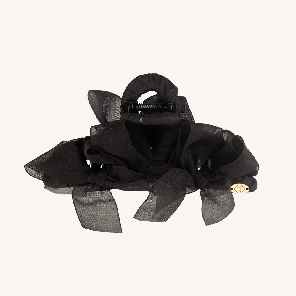 Dieuamour Lace Ribbon Hair Clip Claw Pin