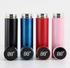 500ml 17oz Stainless Steel Creative Thermoses Vacuum Flask Tumbler Smart Water Bottle With Led Temperature Lid