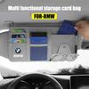 Auto Sonnenblende Multifunktionale Aufbewahrungskarten Tasche Für E46 E90 E60 F30 F10 E39 i3 i4 X1 X2 X3 X5 X4 X6 X7 M3 M4 M5 G30 G20 520i