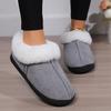 2025 Winter New Warm Fur Indoor Home Slippers for Women, Couple Slippers, Women's Soft Bottom Home Slippers, Large Size