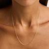 eManco Classic Fine Chain Necklace Stainless Steel Adjustable Women's Accessories Wholesale