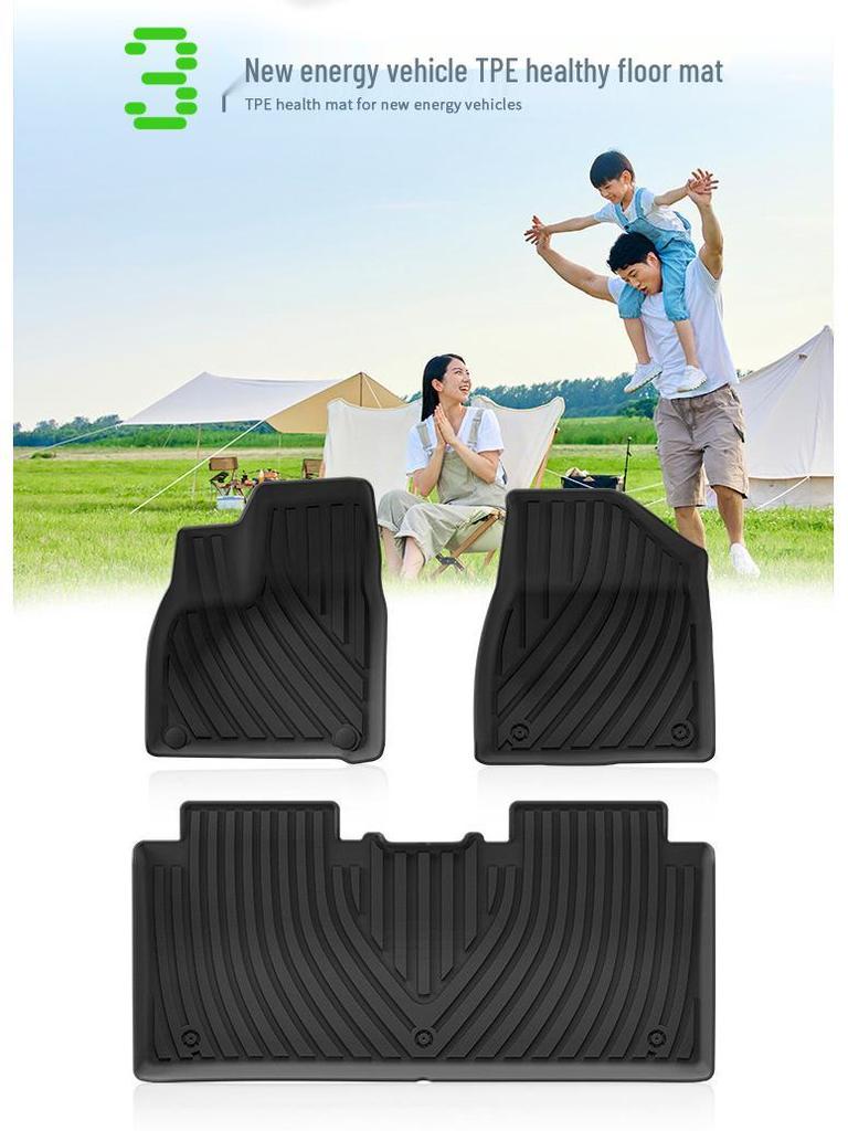 Wear-Resistant TPE Floor and Trunk Mats for Nissan N7 (25 Models)