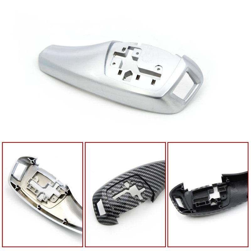 Left Hand Driver Car Automatic Gear Shift Knob Selector Lever Cover For BMW 5 6 Series E60 E61 E63 E64 2006-2010 61319155449