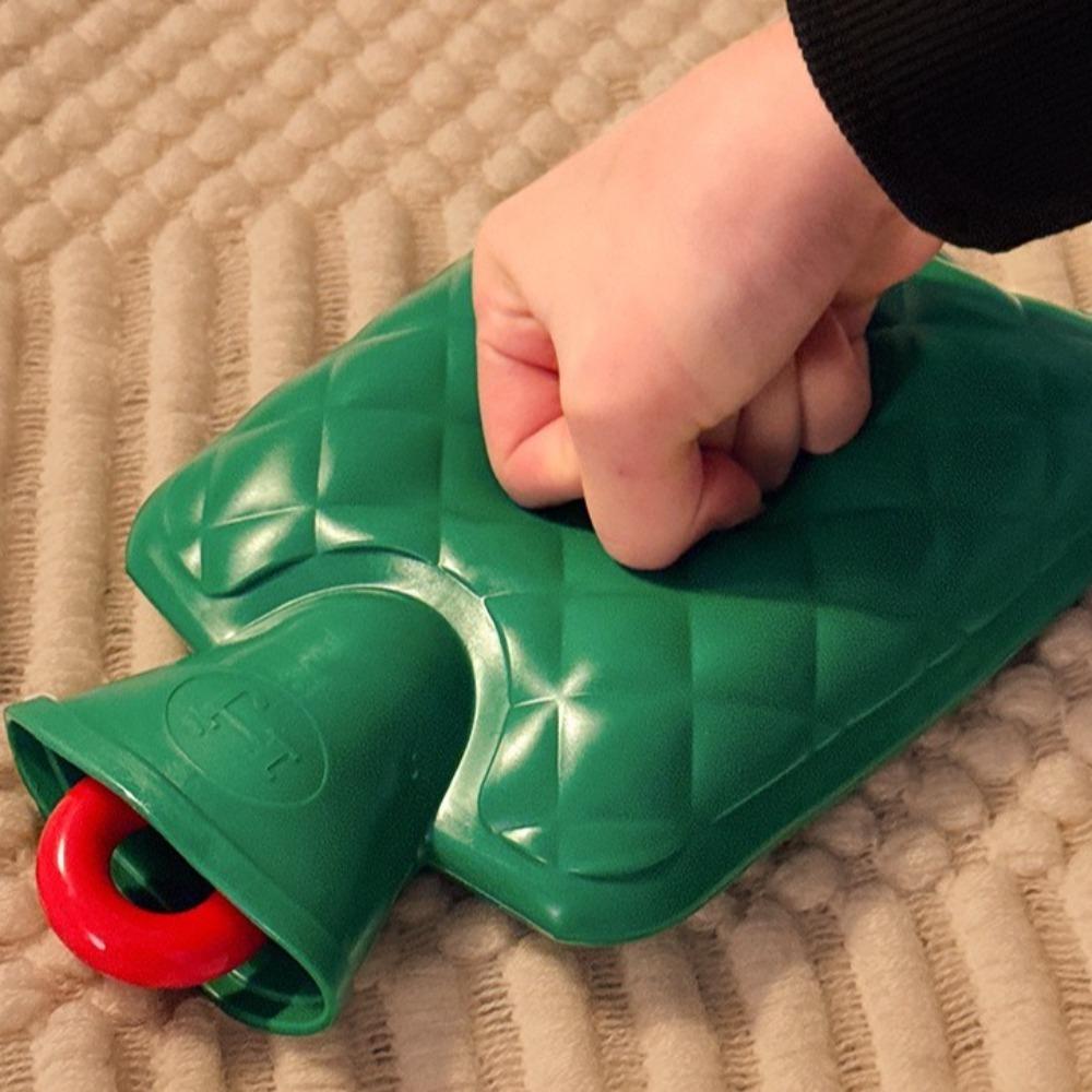 Removable Cover Hot Water Bottle Anti-scalding Hand Warmer Cute Hot Water Bag Hand Warming