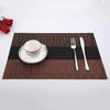 4/6/8/10Pcs Table Placemats PVC Non-slip Placemat For Dining Table Weave Mats Cup Coaster Kitchen Accessories Home Decor