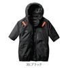 BURTLE Flugzeug Kurzarm Blouson (ohne Lüfter) AC2066 FLUGZEUG XL 35 Schwarz