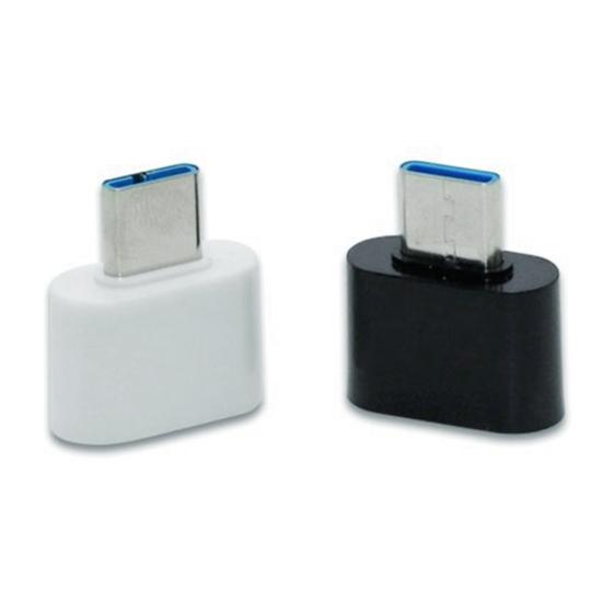 Mini Handy zu USB Buchse Typ-C Stecker OTG Adapter Konverter Stecker
