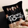 My Chemical Romance Rock Band Pillow Gift Home Office Decoration Bedroom Sofa Car Cushion Cover case 45x45