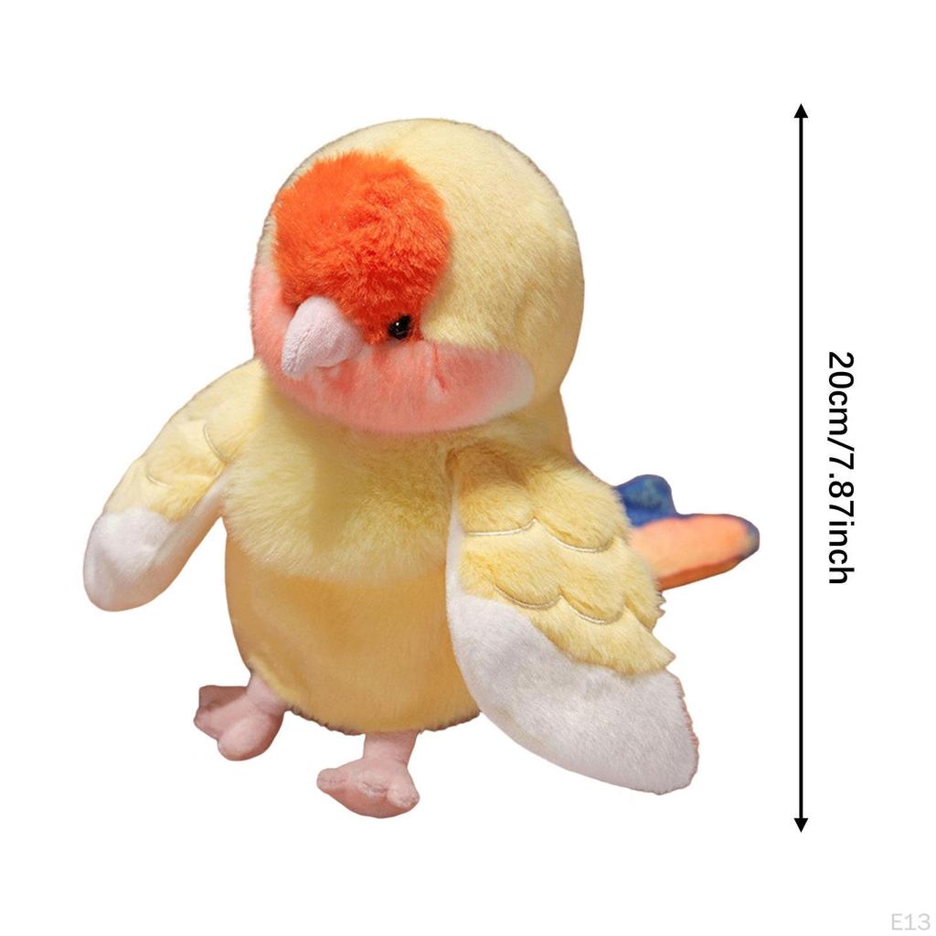 20cm Parrot Hand Puppet, Animal for Preschool Storytelling Events