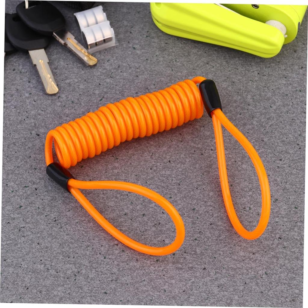 Balacoo 1 комплект Замок дискового гальма для мотоцикла Замок сигналізації для велосипеда Фільм Нічні прикраси Колесо мотоцикла Замок безпеки Замок для мотоцикла Мотоцикл