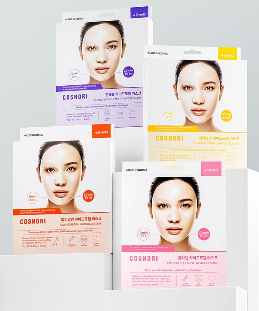4 Hydrogel Masks