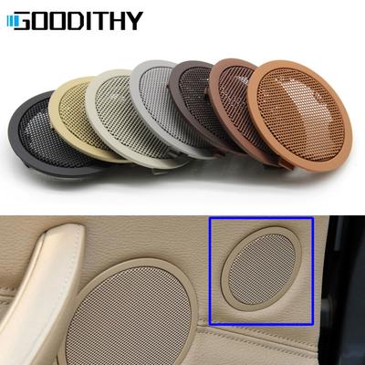 Vnútorné čierne zadné dvere malý okrúhly výškový reproduktor Krycí panel pre BMW X5 X6 E70 E71 E72 2007-2013 5 Series GT F07